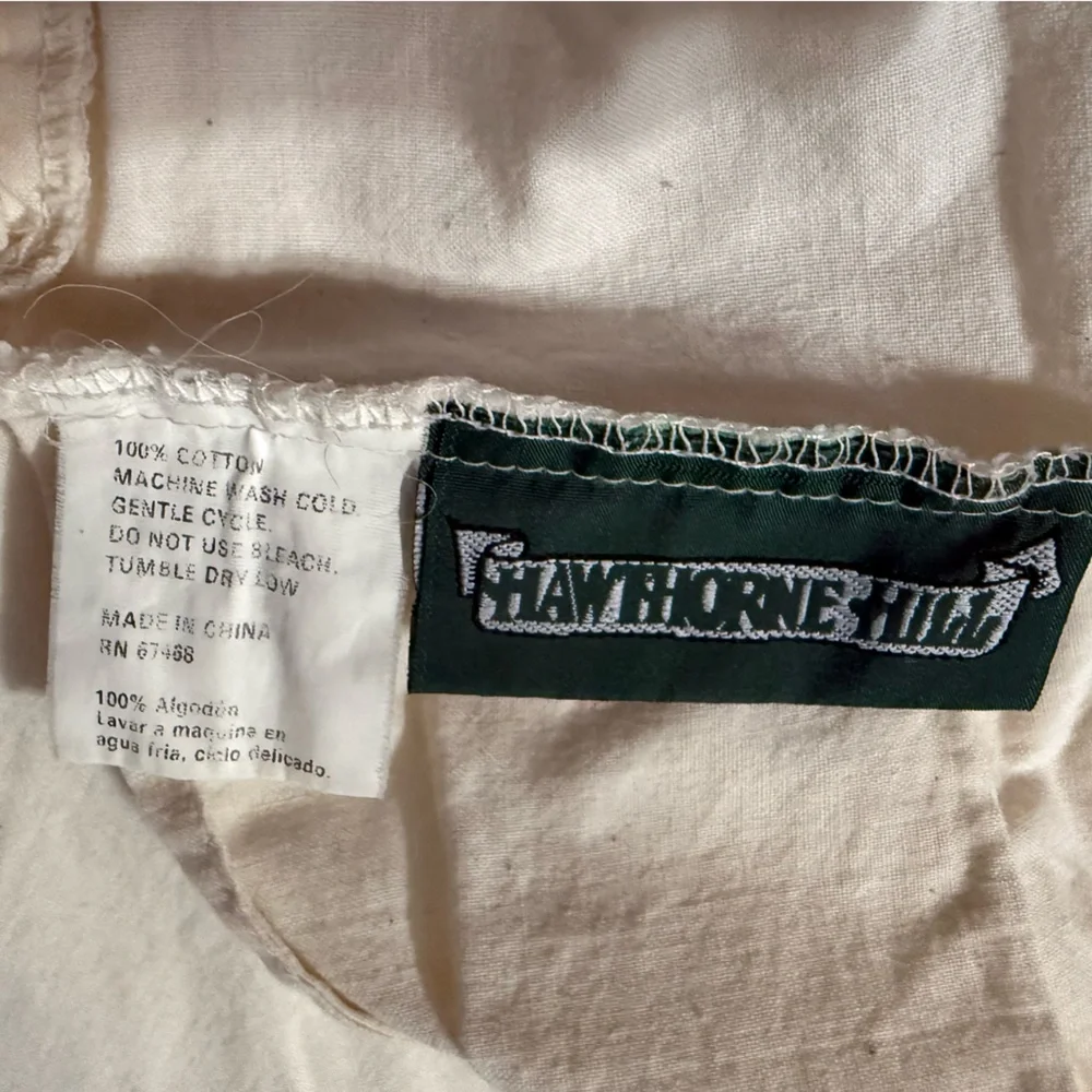 Vintage Hawthorne Hill Queen Dust Ruffle